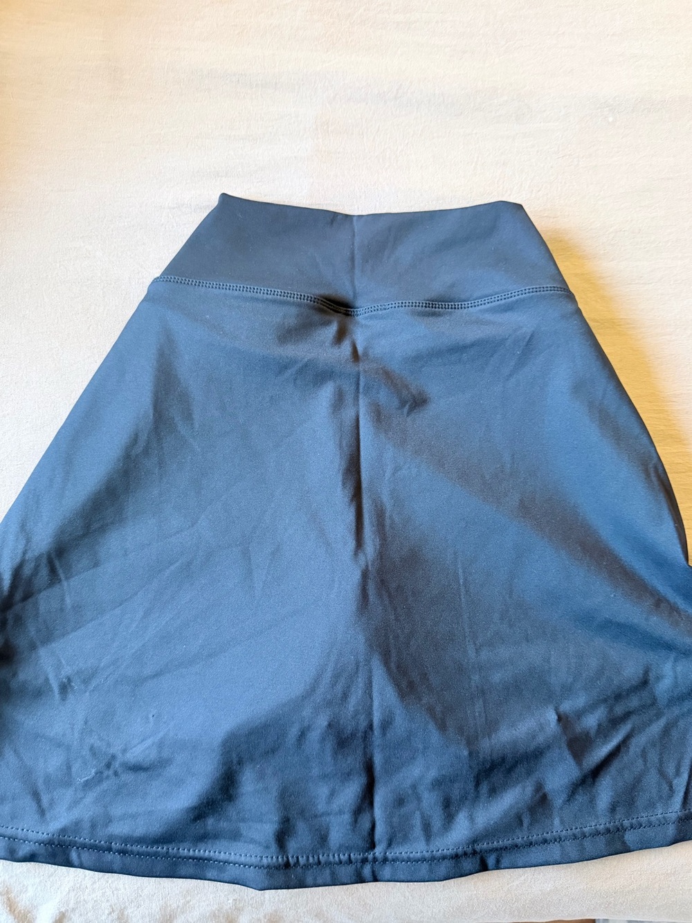 Women's Black A-Line Athletic Skirt - Picture 7 of 8